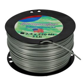   Damil – 2,4 mm Szögletes damil 220 m (alu) – erős vágás