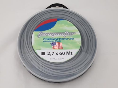 Damil 2,7 mm szögletes 60 méter alu olasz