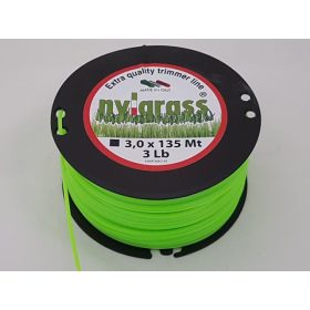   Damil – Olasz 3,0 mm Szögletes damil 135 m – erős vágás