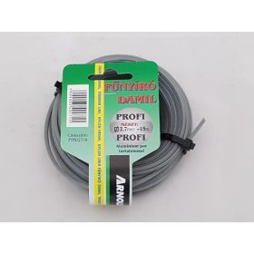   Damil – Olasz 2,7 mm Szögletes damil 15 m (alu) – erős vágás