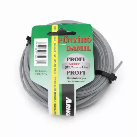 Damil – Olasz 2,7 mm Szögletes damil 15 m (alu) – erős vágás FIN027-A