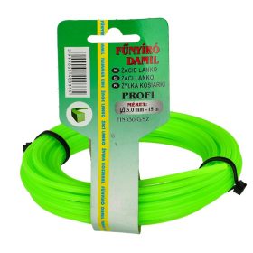   Damil – Olasz 3,0 mm Szögletes damil 15 m – erős vágás