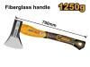 INGCO Hasító fejsze 1250 g üvegszálas nyél HAX0811250