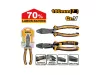 INGCO Áttételes kombinált fogó 180 mm CrV HCCP58186