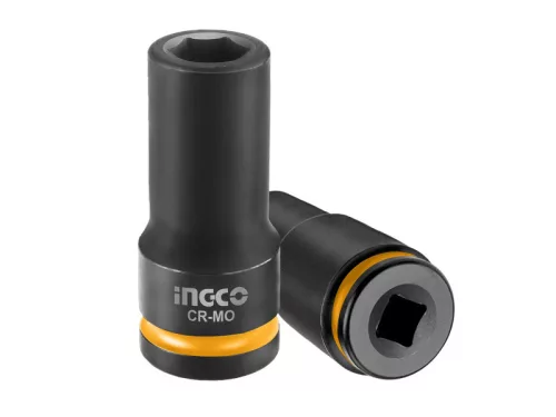 INGCO Hosszú gépi dugókulcs 1/2" 17 mm CrMo HDIS12172L