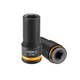 INGCO Hosszú gépi dugókulcs 1/2" 19 mm CrMo HDIS12192L