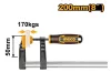 INGCO Gyorscsavarszorító 200 x 50 mm HFC020502