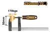 INGCO Gyorscsavarszorító 250 x 50 mm HFC020503