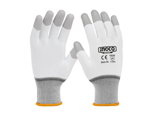 INGCO Szerelő kesztyű XL PU mártott