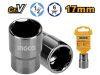 INGCO Dugókulcs 1/2" 17 mm CrV