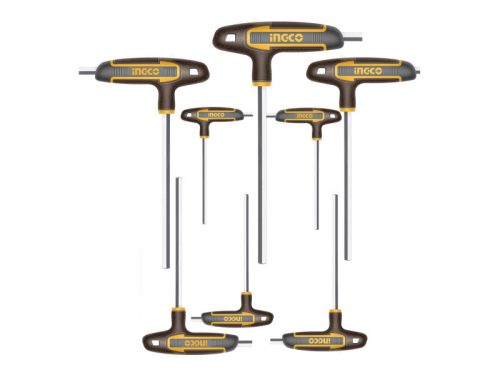 INGCO Imbusz T-kulcs készlet 8 részes S2