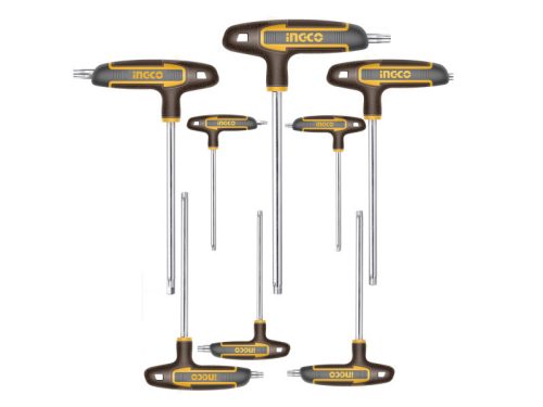 INGCO Torx T-kulcs készlet 8 részes S2