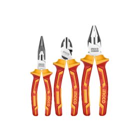 INGCO Szigetelt fogó készlet 3 részes 1000 V-ig szigetelt