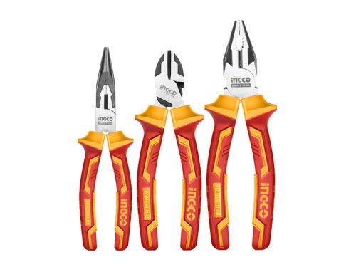 INGCO Szigetelt fogó készlet 3 részes 1000 V-ig szigetelt