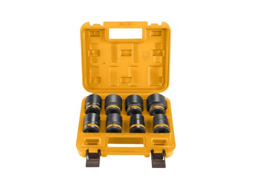 INGCO Gépi dugókulcs készlet 8 részes 3/4" 26-38 mm CrMo