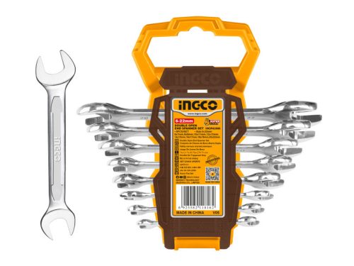 INGCO Villáskulcs készlet 8 részes 6-22 mm CrV