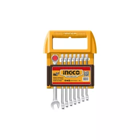 INGCO Racsnis csillag-villácskulcs készlet 9 részes 8-19 mm CrV HKSPAR2082
