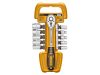 INGCO Dugókulcs készlet 12 részes 1/2" 10-24 mm CrV