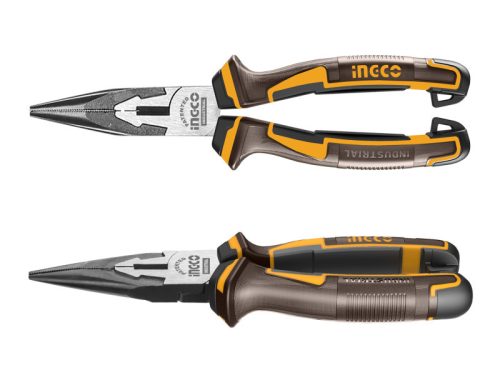 INGCO Hosszúcsőrű fogó 160 mm CrV