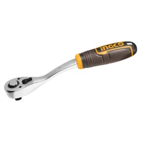   INGCO Racsnis hajtószár 1/2" 255 mm 72T hajlított CrV