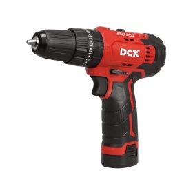   DCK Akkus ütvefúró-csavarozó 35 Nm szénkefe nélküli 12 V (2 x 2,0 Ah akku + töltő)