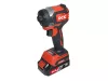 DCK Akkus ütvecsavarozó 1/4" 208 Nm szénkefe nélküli 20 V (1 x 4,0 Ah akku + töltő) KDPL208-SZ01