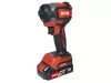 DCK Akkus ütvecsavarozó 1/4" 208 Nm szénkefe nélküli 20 V (1 x 4,0 Ah akku + töltő) KDPL208-SZ01