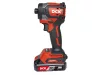 DCK Akkus ütvecsavarozó 1/4" 208 Nm szénkefe nélküli 20 V (1 x 4,0 Ah akku + töltő) KDPL208-SZ01