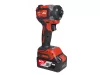 DCK Akkus ütvecsavarozó 1/4" 208 Nm szénkefe nélküli 20 V (2 x 4,0 Ah akku + töltő) KDPL208EK