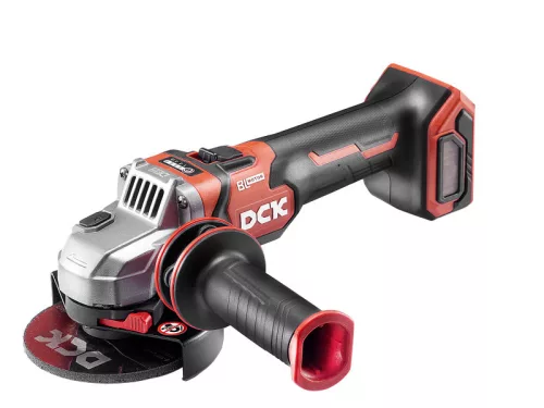 DCK Akkus sarokcsiszoló 125 mm szénkefe nélküli 20 V (akku és töltő nélkül) KDSM04125-SZ00