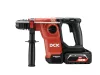 DCK Akkus kombikalapács 2,8 J SDS-Plus szénkefe nélküli 20 V (2 x 6,0 Ah akku + töltő) KRH20V26H2K