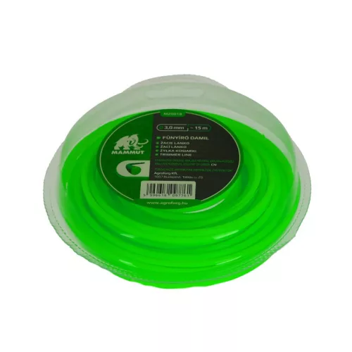 Damil – MAMMUT 3,0 mm Kerek damil 15 m – univerzális