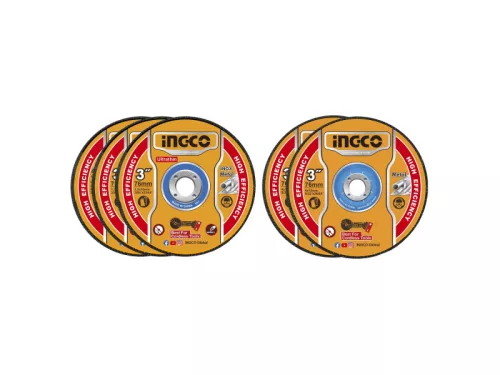 INGCO Vágó- és tisztítókorong készlet fémre 76 mm (5 db) MCD303768