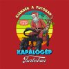  HuDe Retro póló - Ajándék a futóban, kapálógép turbóban - piros
