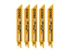 INGCO Szablyafűrészlap készlet fémre 150 mm (5 db) RSB922EF