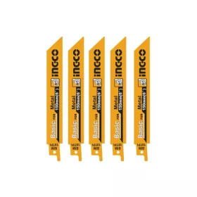 INGCO Szablyafűrészlap készlet fémre 150 mm (5 db) RSB922EF
