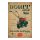 Retro fémtábla - Robi 55 - univerzális kerti kisgép - antik piros - A4 - 20x30 cm  - PREMIUM 