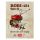 Retro fémtábla - Robi 151 - univerzális kerti kisgép - piros - A3 - 30x40 cm - PREMIUM