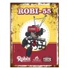Retro fémtábla - Robi 55 - piros - A3 - 30x40 cm - PREMIUM