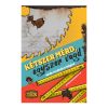 Retro fémtábla - Kétszer mérd, egyszer vágd - piros - A4 - 20x30 cm - PREMIUM