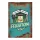 Retro fémtábla - Tisztán tartom-karban tartom-felújítom - kék - A4 - 20x30 cm T023-K-A4