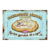 Retro fémtábla - Napsugár Lángos - A4 - 20x30 cm - PREMIUM