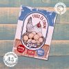 Retro fémtábla - Friss és Finom Tojás - A4 - 20x30 cm - PREMIUM
