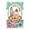 Retro fémtábla - Friss és Finom Tojás - A4 - 20x30 cm - PREMIUM