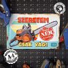 Retro fémtábla - Szeretem, mert nem kérdez, csak vág, láncfűrész - A4 - 20x30 cm - PREMIUM