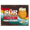 Retro fémtábla - A sör nem élet-halál kérdése - A3 - 30x40 cm - PREMIUM