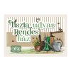 Retro fémtábla - Tiszta udvar, rendes ház - barna - A4 -20x30 cm - PREMIUM