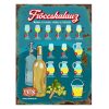 Retro fémtábla - Fröccskalauz - kék - A3 - 30x40 cm PREMIUM