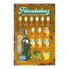 Retro fémtábla - Fröccskalauz - narancs - A4 - 20x30 cm PREMIUM