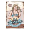 Retro fémtábla - Kicsi szerszámmal is lehet nagyot alkotni - barna - kék - A4 - 20x30 cm - PREMIUM